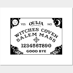 WITCHES OUIJA BOARD Posters and Art